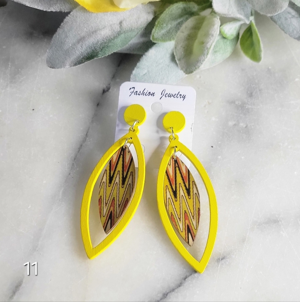 Humming bird wing earrings